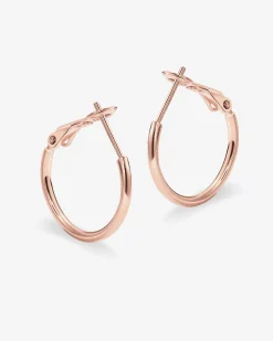 PAVOI Hoops-Clasp Back Thin Hoops