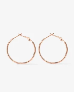 PAVOI Hoops-Clasp Back Thin Hoops