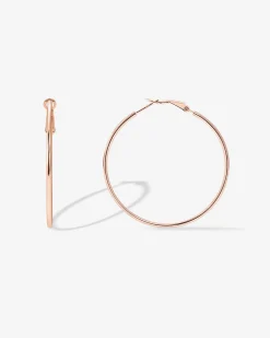 PAVOI Hoops-Clasp Back Thin Hoops