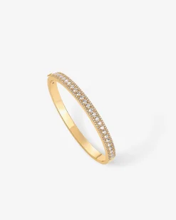 PAVOI Bangles-Classic Cubic Zirconia Bangle Bracelet
