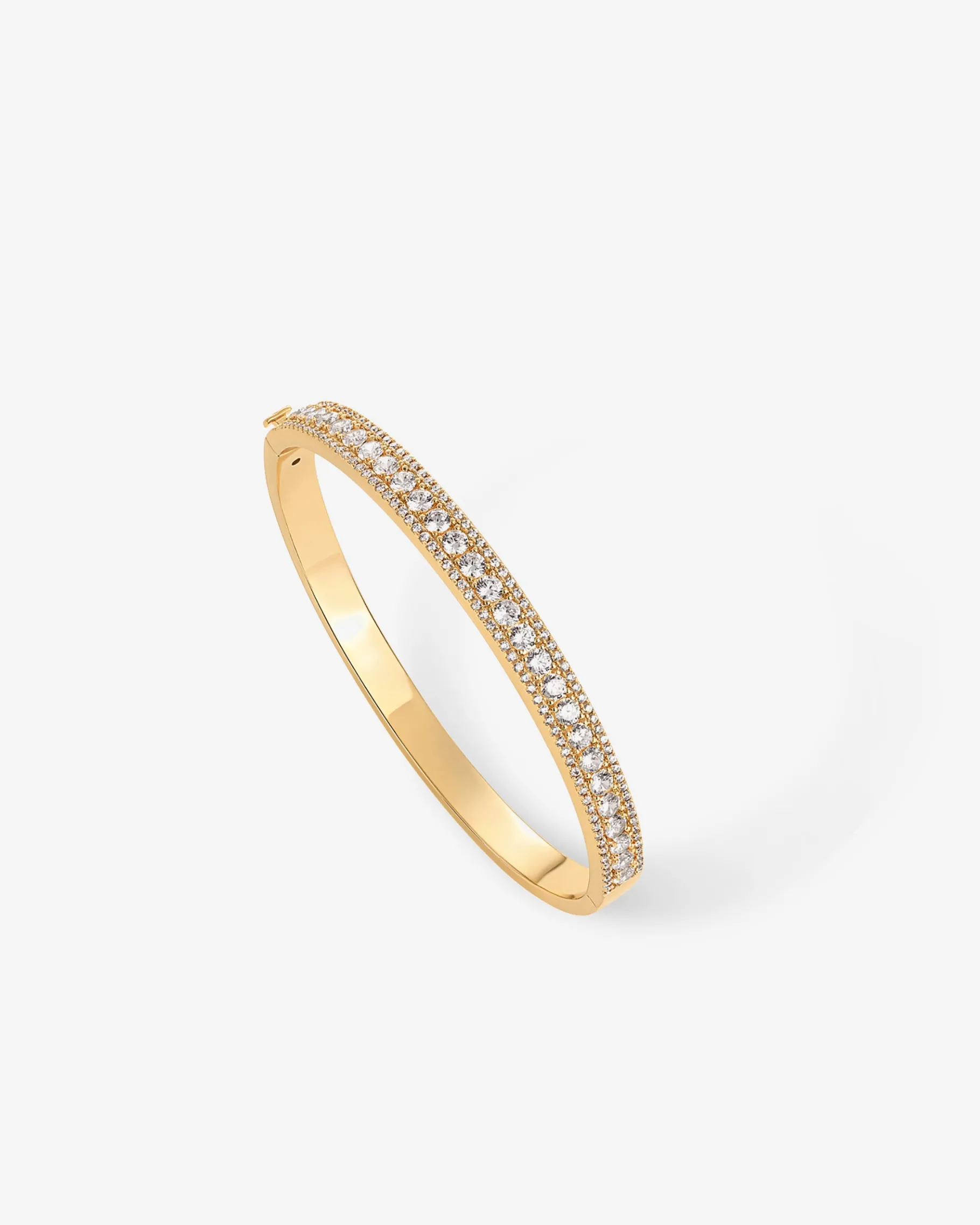 PAVOI Bangles-Classic Cubic Zirconia Bangle Bracelet
