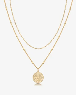 PAVOI Pendants|Layered-Coin Pendant