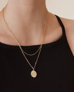 PAVOI Pendants|Layered-Coin Pendant