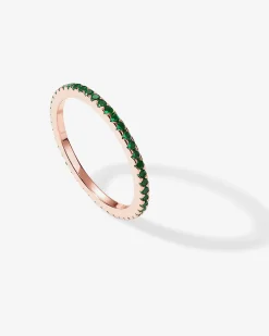 PAVOI Stackable|Eternity-Colored Mila Eternity Band