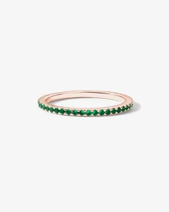 PAVOI Stackable|Eternity-Colored Mila Eternity Band