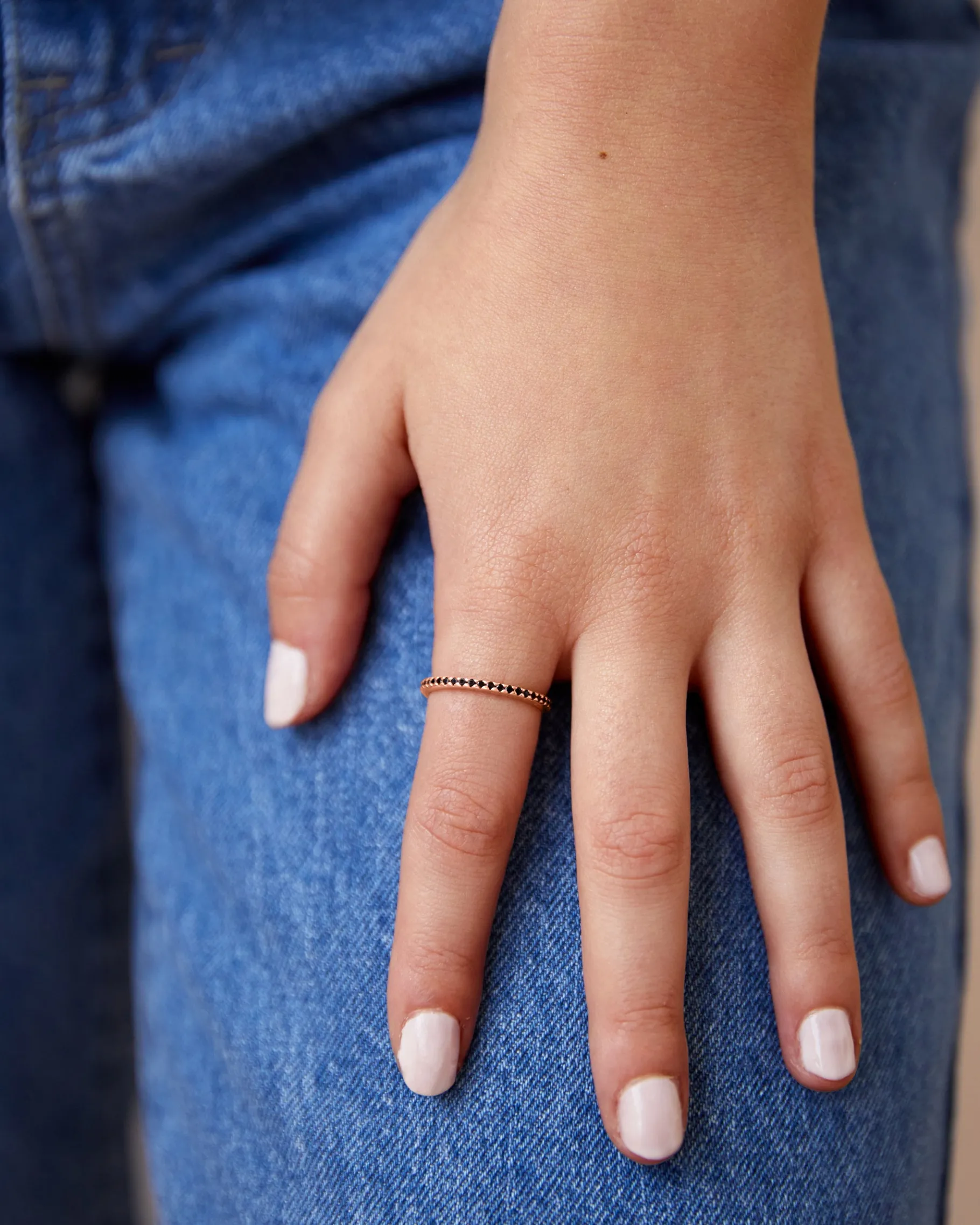 PAVOI Stackable|Eternity-Colored Mila Eternity Band