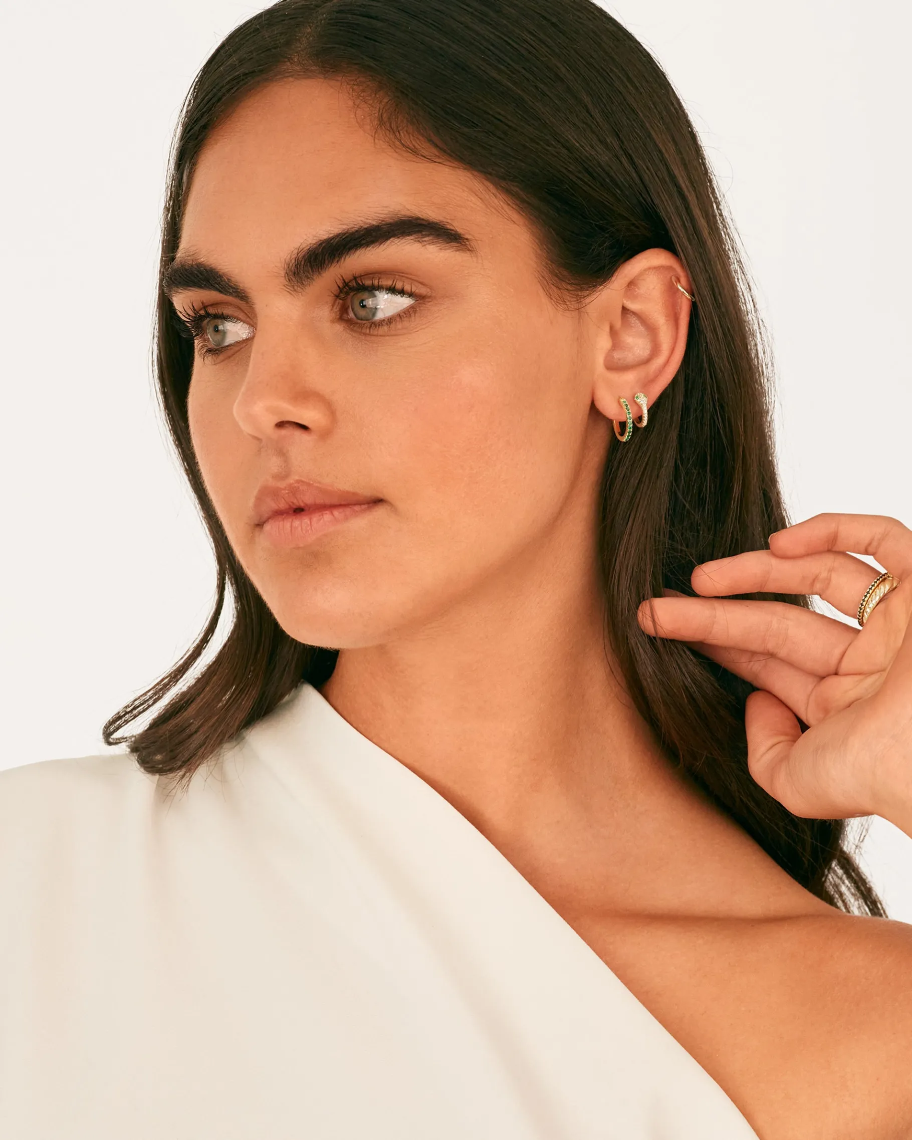 PAVOI Hoops-Colored Zia Hoop Earrings