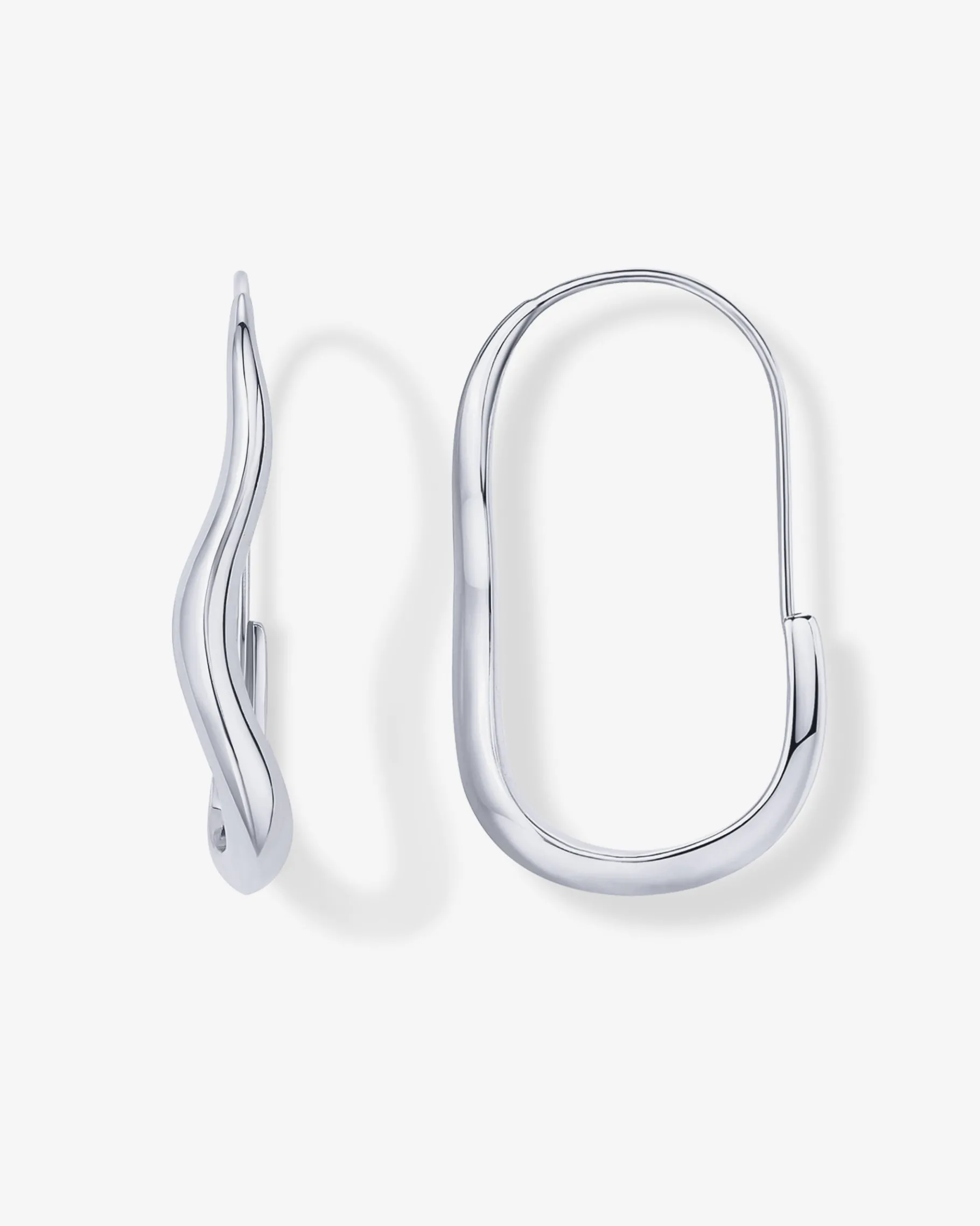 PAVOI Dangle & Threader|Hoops-Crete Wavy Hoops