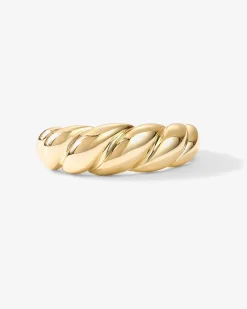 PAVOI Stackable-Croissant Ring
