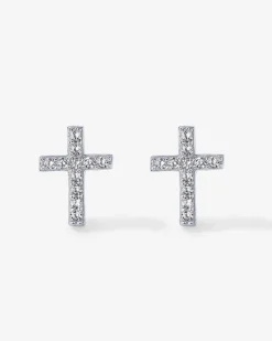 PAVOI Studs-Cross Earrings