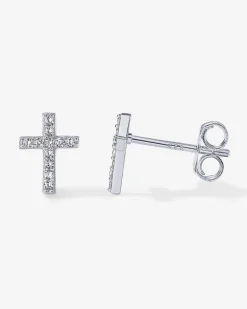 PAVOI Studs-Cross Earrings