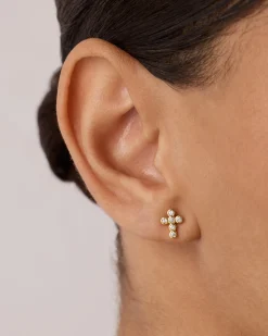 PAVOI Pendants|Statement-Cross Necklace and Earring Set