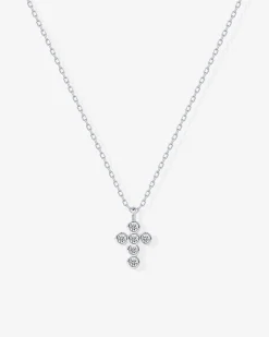 PAVOI Pendants|Statement-Cross Necklace and Earring Set