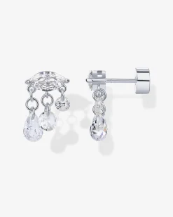 PAVOI Dangle & Threader|Flat Backs-Crying Dangle Studs