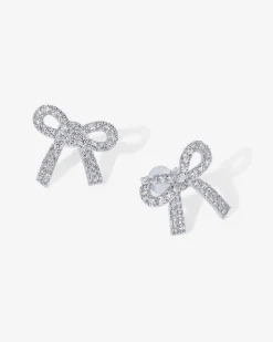 PAVOI Studs-Cubic Zirconia Bow Stud Earrings