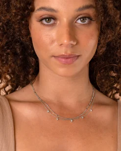 PAVOI Layered-Cubic Zirconia Chain Necklace