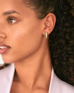 PAVOI Hoops-Cubic Zirconia Chunky Hoop Earrings
