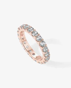 PAVOI Eternity-Cubic Zirconia Stackable Eternity Ring