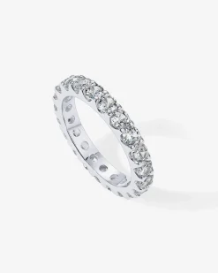 PAVOI Eternity-Cubic Zirconia Stackable Eternity Ring