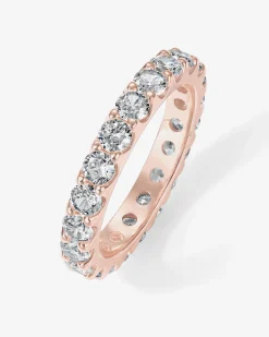 PAVOI Eternity-Cubic Zirconia Stackable Eternity Ring