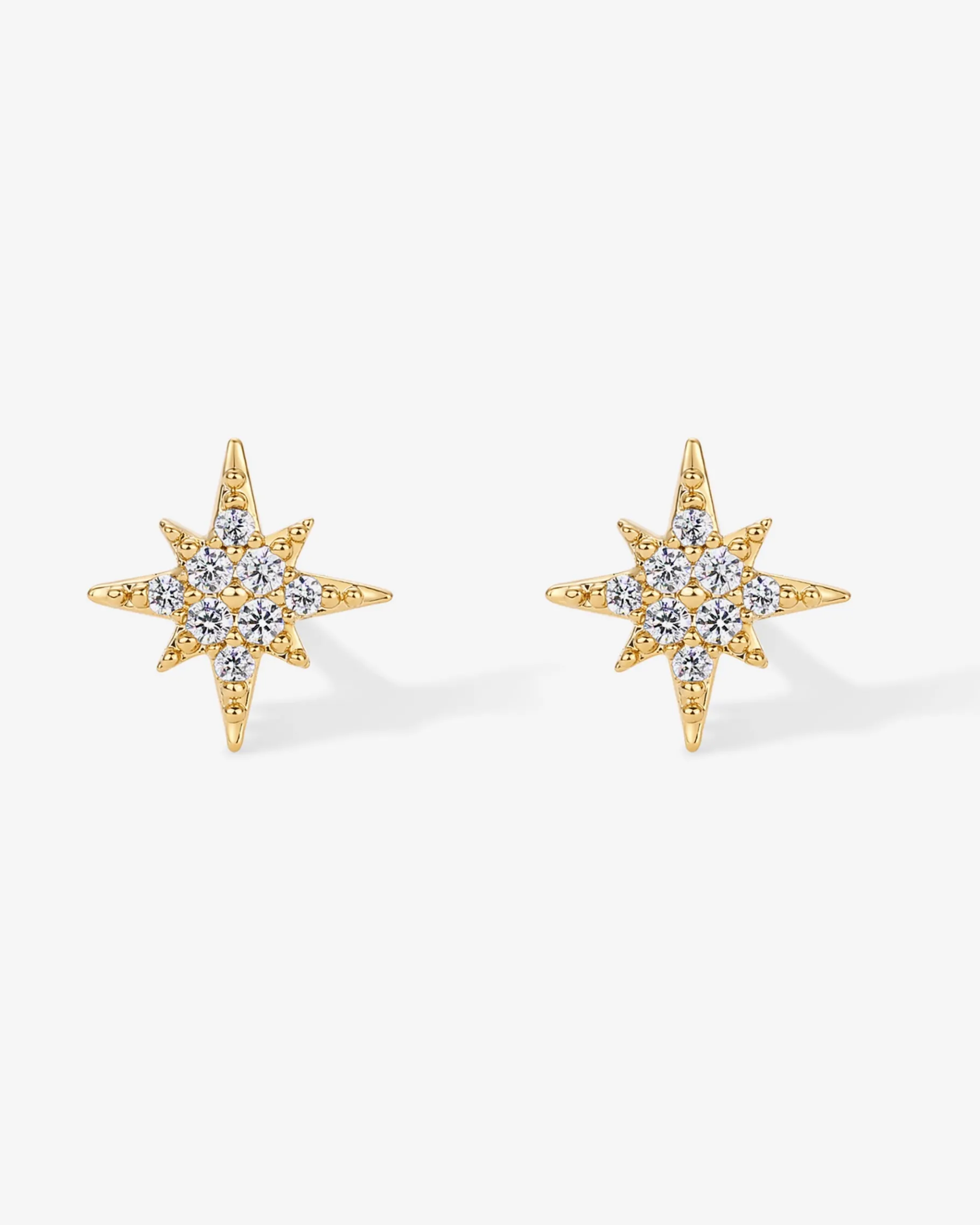 PAVOI Studs-Cubic Zirconia Star Stud Earrings