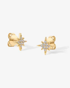 PAVOI Studs-Cubic Zirconia Star Stud Earrings