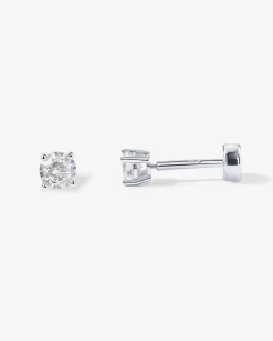 PAVOI Flat Backs|Studs-Cubic Zirconia Stud Screwbacks