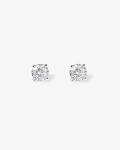 PAVOI Flat Backs|Studs-Cubic Zirconia Stud Screwbacks