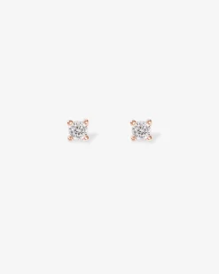 PAVOI Flat Backs|Studs-Cubic Zirconia Stud Screwbacks
