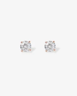 PAVOI Flat Backs|Studs-Cubic Zirconia Stud Screwbacks