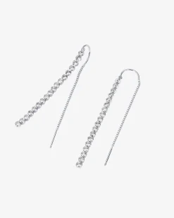 PAVOI Dangle & Threader-Cubic Zirconia Threader Earrings