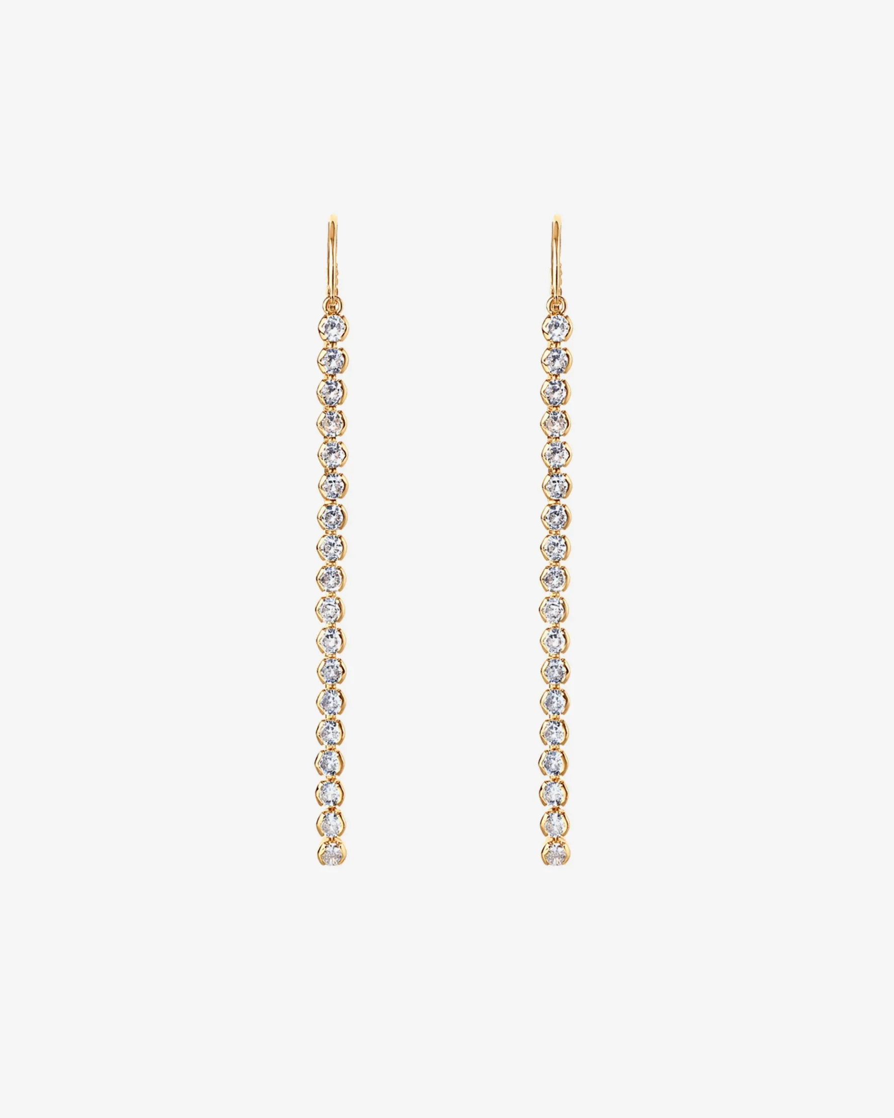 PAVOI Dangle & Threader-Cubic Zirconia Threader Earrings