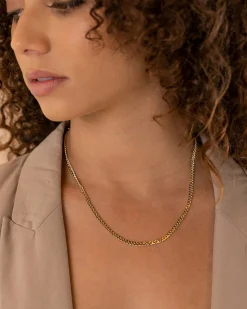 PAVOI Chains-Curb Chain Adjustable Necklace