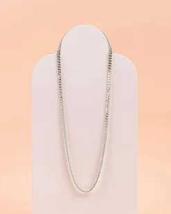 PAVOI Chains-Curb Chain Adjustable Necklace
