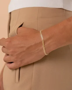 PAVOI Chain-Curb Chain Bracelet