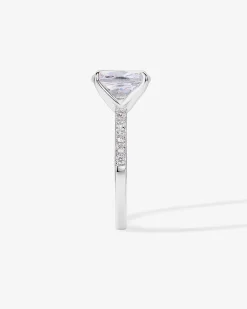 PAVOI Engagement-Cushion Cut Engagement Ring