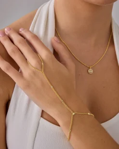 PAVOI Chain|Hand Chains-Dainty Beaded Hand Chain