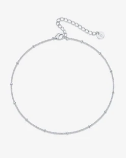 PAVOI All Anklets-Dainty Chain Beaded Anklet