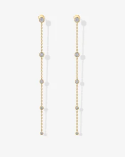 PAVOI Dangle & Threader-Dazzle Drop Earrings