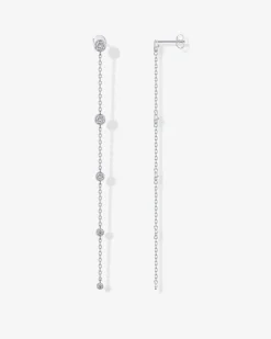 PAVOI Dangle & Threader-Dazzle Drop Earrings