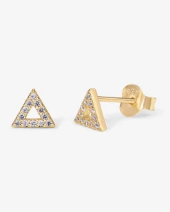 PAVOI Studs-Delta CZ Earrings