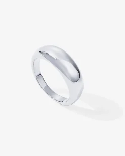 PAVOI Stackable-Dome Ring