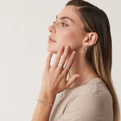PAVOI Stackable-Dome Ring