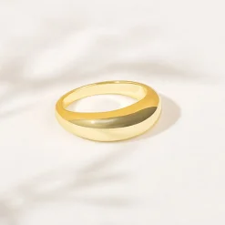 PAVOI Stackable-Dome Ring