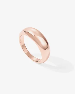 PAVOI Stackable-Dome Ring
