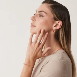 PAVOI Stackable-Dome Ring