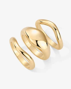 PAVOI Statement|Statement-Domed Statement Rings Pack
