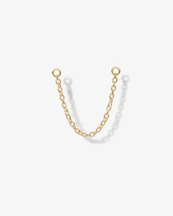 PAVOI Other Accessories|Dangle & Threader-Double Piercing Earrings Link Chain