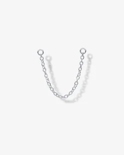 PAVOI Other Accessories|Dangle & Threader-Double Piercing Earrings Link Chain