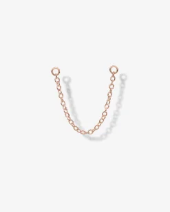PAVOI Other Accessories|Dangle & Threader-Double Piercing Earrings Link Chain